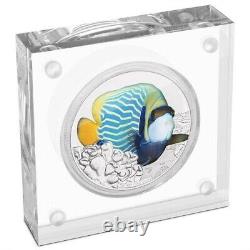 2018 Angelfish Reef Fish Collection 1 oz Fine Silver Coin Niue