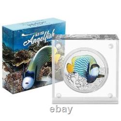 2018 Angelfish Reef Fish Collection 1 oz Fine Silver Coin Niue