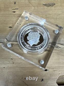 2018 Angelfish Reef Fish Collection 1 oz Fine Silver Coin Niue OGP w COA S347