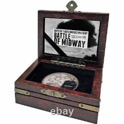 2018 Battles of Midway Battles That Changed History 1 oz Fine Silver Coin