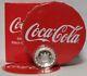 2018 Coca-cola Collectible Bottle Cap Shaped 6g. 999 Silver Proof $1 Coin Fiji