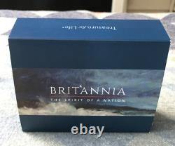 2018 Great Britain 1 Oz Proof Silver Britannia in Original Mint Packaging withCOA