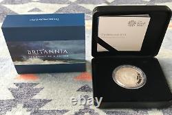 2018 Great Britain 1 Oz Proof Silver Britannia in Original Mint Packaging withCOA