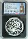 2018 Great Britain. 999 Silver 2 Pounds Two Dragons / Ngc Proof 70 Ultra Cameo