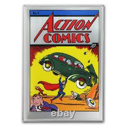 2018 Niue 35 gram Silver DC Action Comics #1 Foil