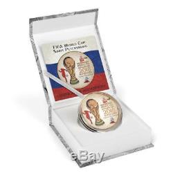 2018 Russia 3 Rubles FIFA World Cup in Saint Petersburg 1 oz Silver Coin