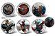 2018 Sliver & 3d Justice League Worlds Greatest Super Heroes 5 Coin Set