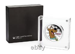 2018 TUVALU SCOOBY-DOO SILVER PROOF $1 1oz COIN NGC PF 70 Ultra Cameo COLOR DOG