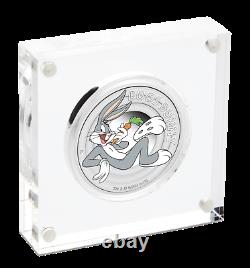 2018 Tuvalu LOONEY TUNES BUGS BUNNY 1/2oz SILVER Half Dollar PROOF COIN