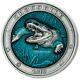 2019 3 Oz Silver Crocodile Underwater World Coin $5 Barbados