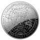 2019 Australia Terrestrial Domed Series Map Of The World 1 Oz Silver Proof Coin