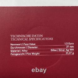 2019 Austria 825th Anniv Leopold V 1 oz Silver Coin OGP Lot of 5