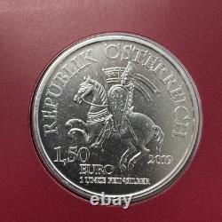 2019 Austria 825th Anniv Leopold V 1 oz Silver Coin OGP Lot of 5