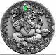 2019 Cameroon 2000 Francs 2 Oz Silver Proof Coin World Cultures Series Ganesha