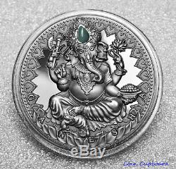 2019 Cameroon GANESHA World Cultures 2 oz Silver Coin Black Proof finish