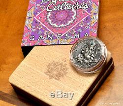 2019 Cameroon GANESHA World Cultures 2 oz Silver Coin Black Proof finish