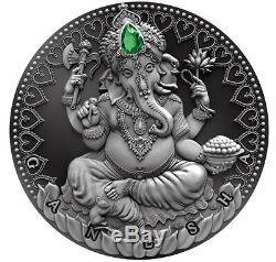 2019 Cameroon GANESHA World Cultures 2 oz Silver Coin Black Proof finish