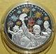 2019 Cameroon Russia Victory Wwii Silver Color Coin Moscow Kremlin Salute Ussr