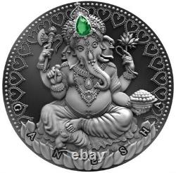 2019 Ganesha World Cultures 2 oz silver coin