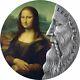 2019 Ghana 2 Ounce Leonardo Da Vinci World's Greatest Artists Silver Coin