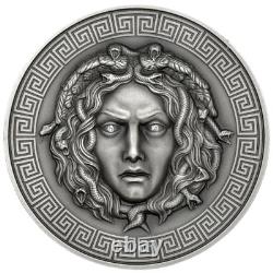 2019 Medusa 3 oz pure silver coin