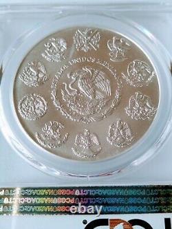 2019-Mo Mexico 1oz Silver Onza Liberted PCGS MS70 FS population (1767)