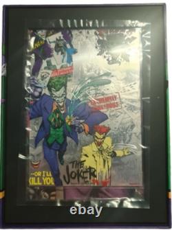 2019 Niue 5 gram Silver $1 Batman Villains The Joker Foil Note