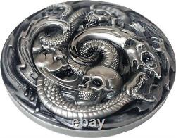 2019 Pandoras the evil within 3 oz epic high relief pure silver coin