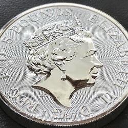 2019 Queen's Beast Falcon of Plantagenets 2 oz. 9999 Silver UK Coin Brexit