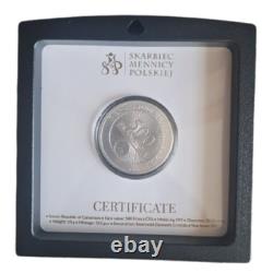 2019 THE TREE OF LIFE 500 FRANCS CFA Pure Silver Coin with Swarovski Elements