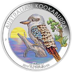 2019 World Money Fair Berlin Show Special Kookaburra 1oz $1 Silver Colored Coin