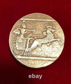 2020 5 oz Egyptian Chariot of War Silver Coin. 999 Silver Scottsdale Mint LE