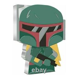 2020 Chibi Star Wars Series 05 Boba Fett 1 oz Pure Silver Proof Coin