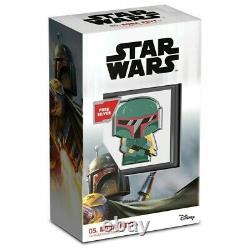 2020 Chibi Star Wars Series 05 Boba Fett 1 oz Pure Silver Proof Coin