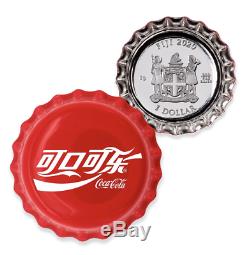 2020 Coca-Cola Bottle Cap Coin 6 Gram Silver China Global Edition First