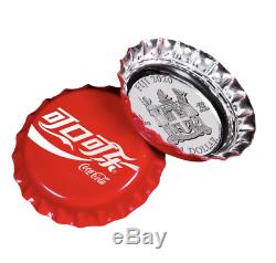 2020 Coca-Cola Bottle Cap Coin 6 Gram Silver China & Israel Global Editions