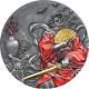 2020 Cook Island Zhong Kui (gilded) Asian Mythology 3 Oz Silver Antique Coin