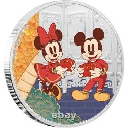 2020 Disney Year of the Mouse Longevity 1 oz Pure Silver Proof Coin