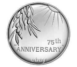 2020 End of World War 2 75th Anniversary. 999 Fine Silver Coin Made By US Mint