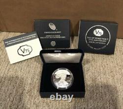 2020 End of World War II 75th Anniversary Eagle Silver Proof Coin V75