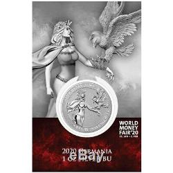 2020 Germania 1oz. 9999 Silver Coin 2020 World Money Fair Special