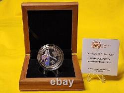 2020 Germania Mother of Pearl 1 Troy Oz Silver. 9999 #98 of 250
