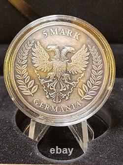 2020 Germania Mother of Pearl 1 Troy Oz Silver. 9999 #98 of 250