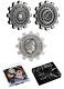 2020 Industry In Motion 1oz Antiqued Silver Gear-shaped Two-coin Set (2oz Total)