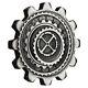 2020 Indusrty In Motion 1 Oz Pure Silver Antique Gear Shaped Coin