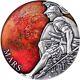 2020 Mars Planets And Gods 3000 Francs 3 Oz Pure Silver Coin Cameroon