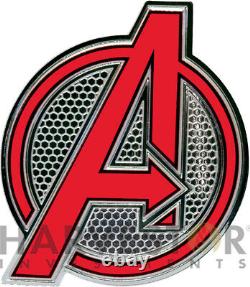 2020 Marvel Avengers Avengers Logo 1 Oz. Silver Coin With Pure Silver Coa