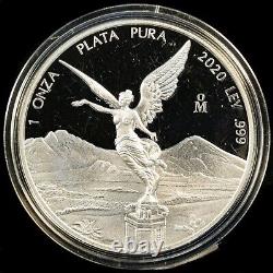 2020 Mexico 1oz Silver Proof Libertad Coin