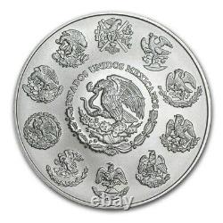 2020 Mexico Libertad 2 oz Silver LIMITED BU Capsuled Coin ONLY 5,500 MINTED