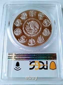 2020-Mo Mexico 1oz Silver Onza Liberted PCGS PR70DCAM FS population (418)